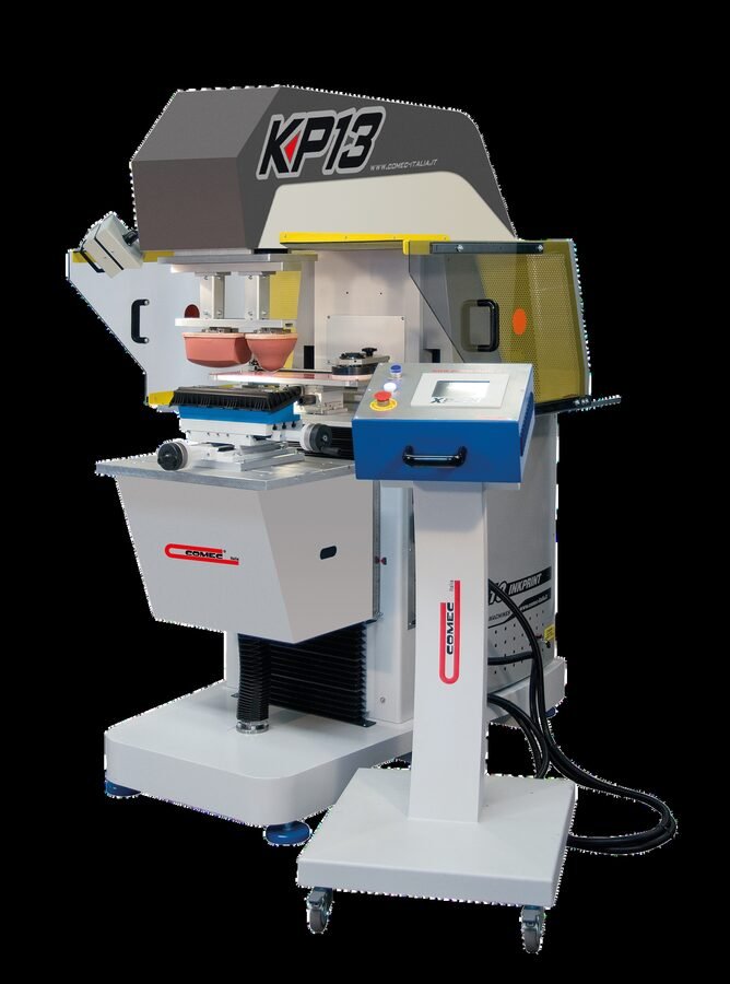 COMEC KP13 pad printing machine with sliding table